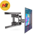 North Bayou NB P6  ขาแขวนทีวี แบบติดผนัง ขาแขวนทีวี ขาแขวนจอเกมส์ ขายึดจอทีวี ขาแขวน สำหรับ Smart TV OLED QLED NANO CELL Q70T , Q80T, Q95T, X9000H