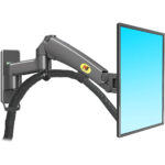 ขาแขวนจอมอนิเตอร์ ขาแขวนจอทีวี ขาแขวนจอคอมพิวเตอร์ แบบติดผนัง 17" -32 " Monitor Wall Mount North Bayou NB F150(black) ระบบ Gas Spring Arm LED LCD TV Wall Mount Loading 2-10kgs - Image 2