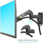 ขาแขวนจอมอนิเตอร์ ขาแขวนจอทีวี ขาแขวนจอคอมพิวเตอร์ แบบติดผนัง 17" -32 " Monitor Wall Mount North Bayou NB F150(black) ระบบ Gas Spring Arm LED LCD TV Wall Mount Loading 2-10kgs - Image 4