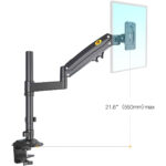 North Bayou NB H100 by melectronics ขาตั้งจอคอม ขาตั้งจอคอมพิวเตอร์ ขาตั้งมอนิเตอร์ ขาแขวนจอคอม ที่ยึดจอ แท่นยึดจอมอนิเตอร์ แบบ Gas Strut Desktop Monitor Stand , Monitor Arm, Monitor Desk Mount , Stand Monitor, LCD Stand รองรับ 22 -35 ( Black) - Image 5